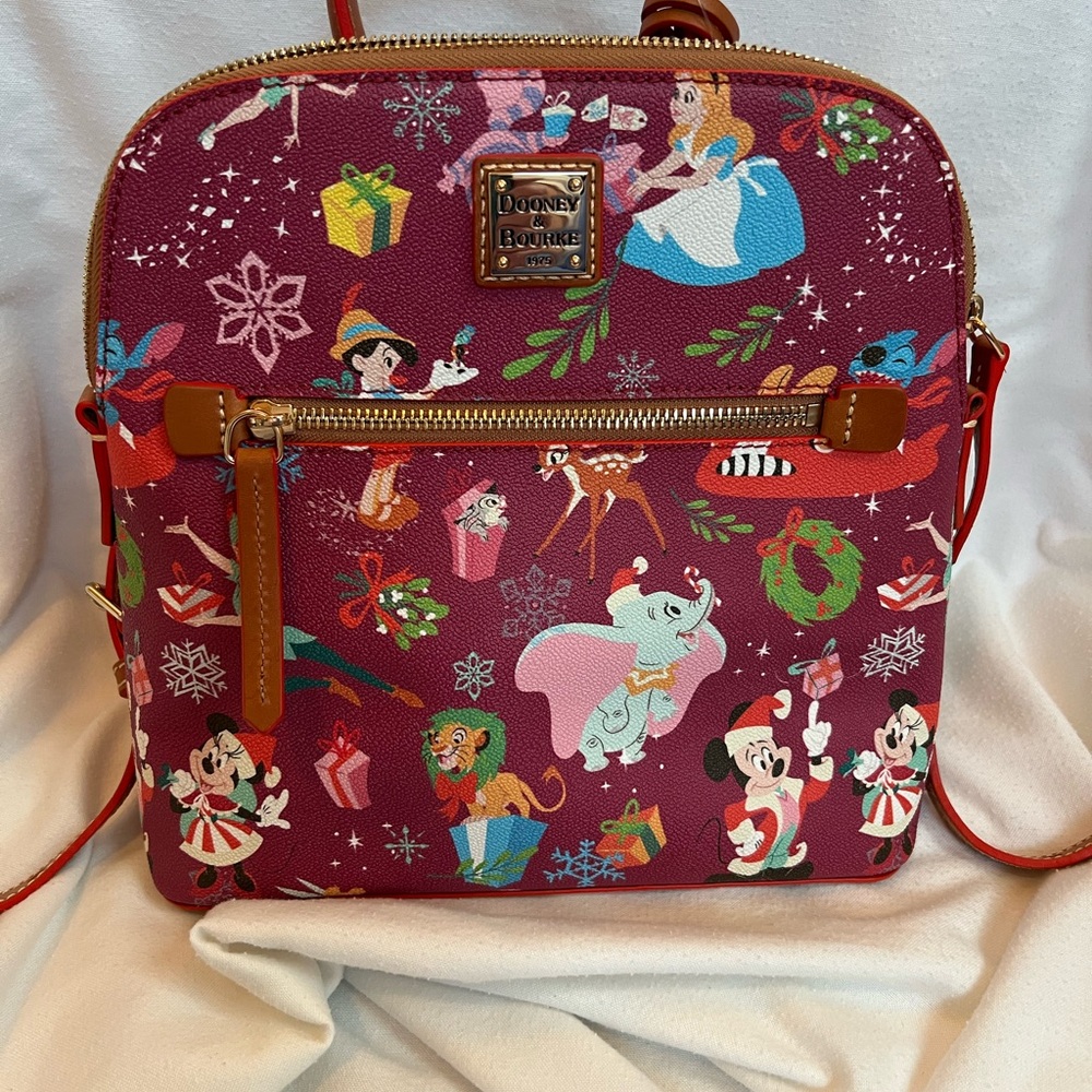 Disney Dooney & Bourke 2023 Christmas Holiday Backpack NWT